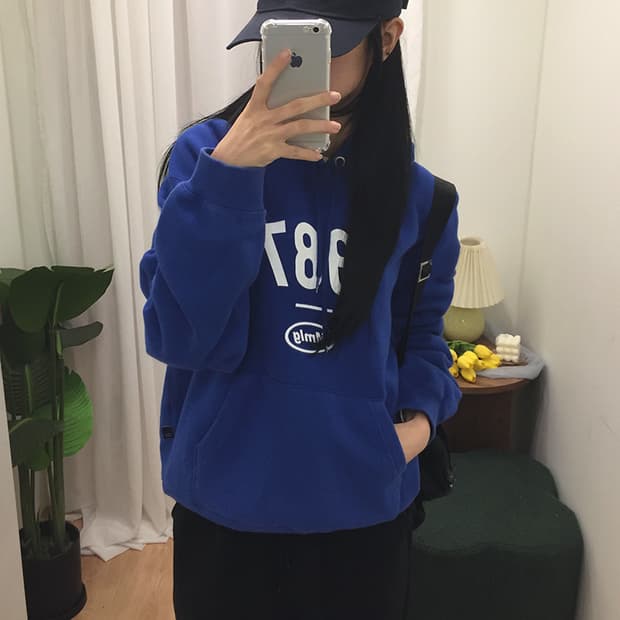 공용 엠엠엘쥐 오버핏 후드티 100