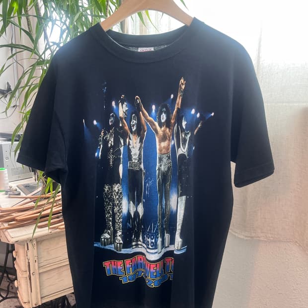 00s Anvil Kiss 투어 밴드티