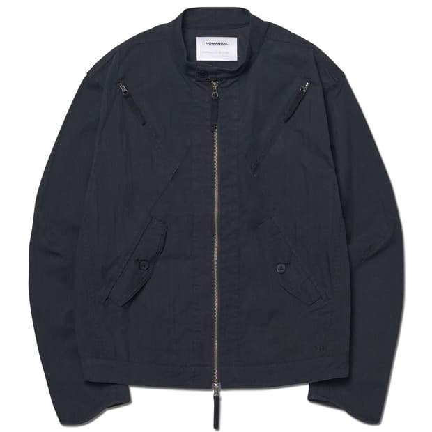 [L] 노매뉴얼 슬래시 지퍼 자켓