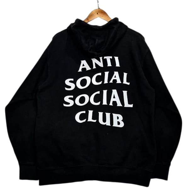 Anti Social Social Club 안티소셜소셜클럽 빅 로고 후드