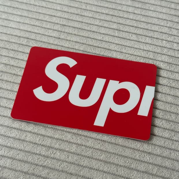 슈프림 기프트 카드 4만원