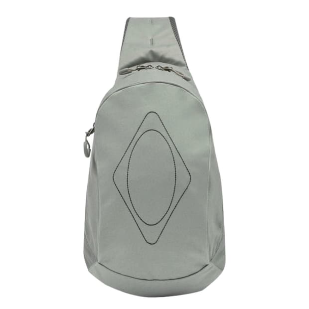 미스치프 롬버스 포켓 슬링백 카키베이지