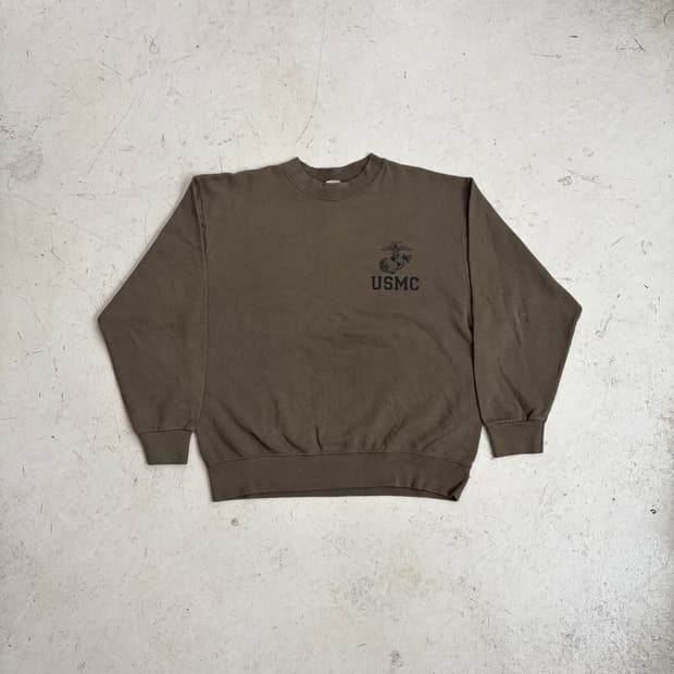 USMC USA OG 미해병 빈티지 스웻셔츠 M