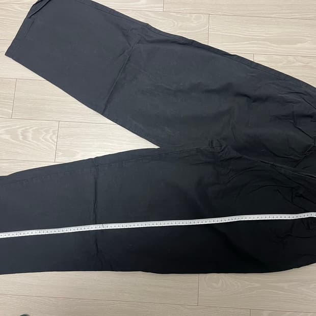 검은색 린넨+면 바지 팔아요