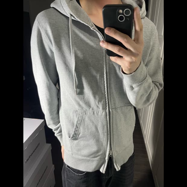 [L] melange master 멜란지마스터 후드집업