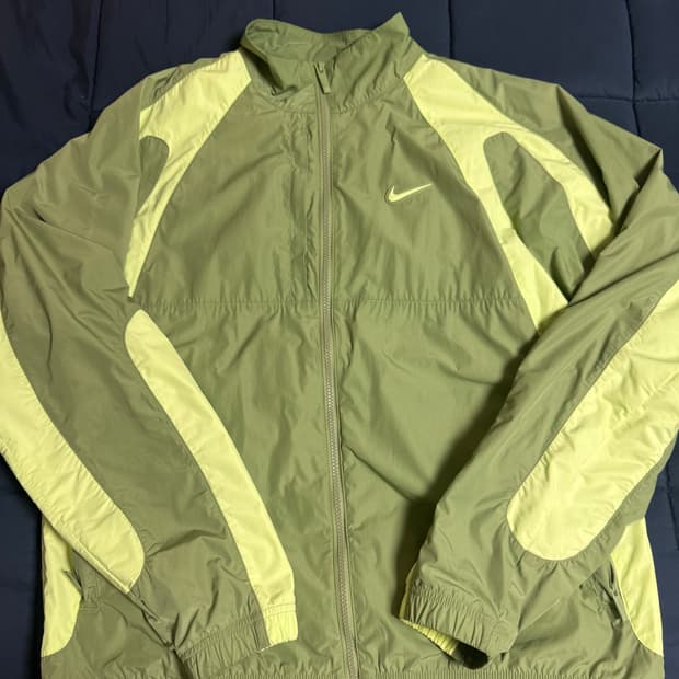나이키 녹타 드레이크 트랙탑 자켓 트레이닝 오일그린 