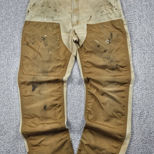 칼하트 캔버스 더블니 워크 헌팅 팬츠 ( 36X34 ) / 10413