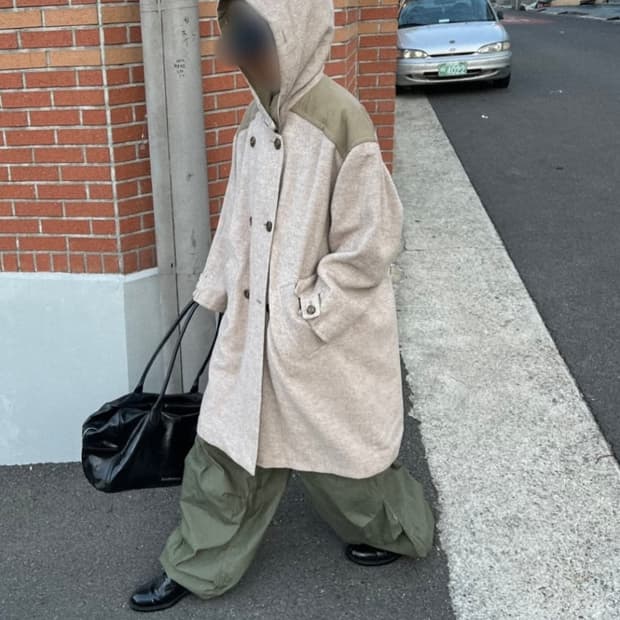 빈티지 울 코트