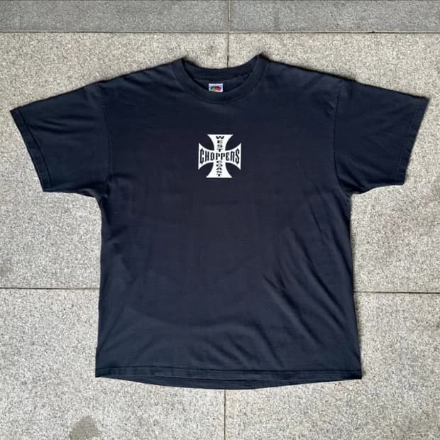 00s 빈티지 웨스트코스트차퍼스 티셔츠 XL