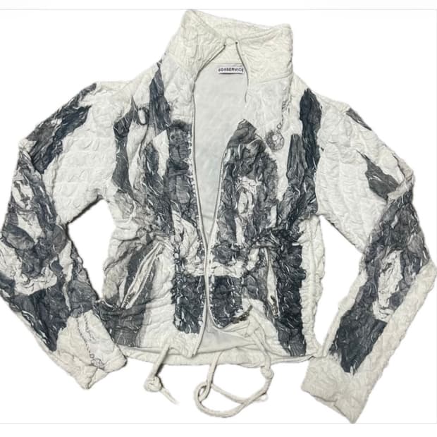 604 service 셔링 집업 자켓