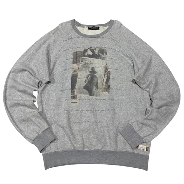 돌체앤가바나 스티브 멕퀸 프린팅 맨투맨