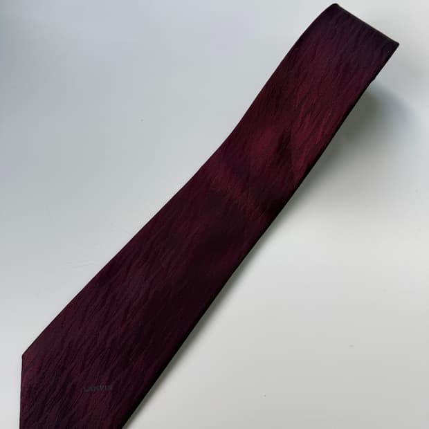 랑방(Lanvin) 실크 넥타이 8.2cm
