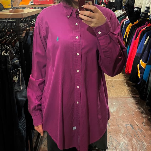 [HI] 폴로 셔츠 보라