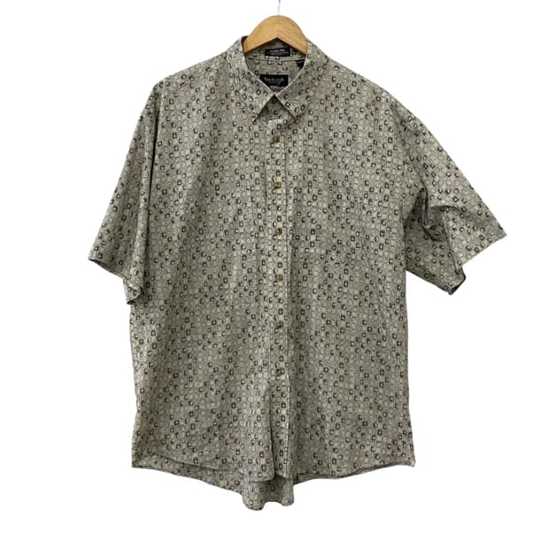 VAN HEUSEN 패턴 반팔셔츠(XL)