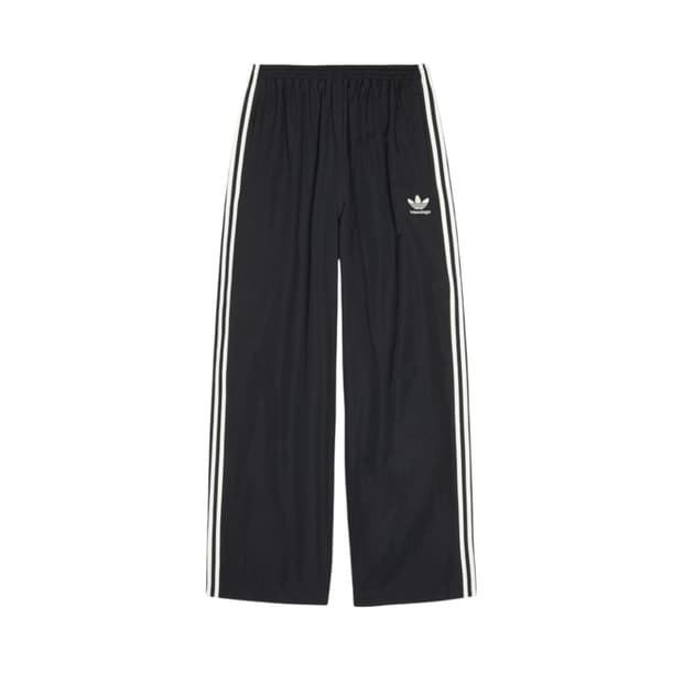 [S] 발렌시아가 아디다스 포플린 트랙팬츠 논스티치 블랙