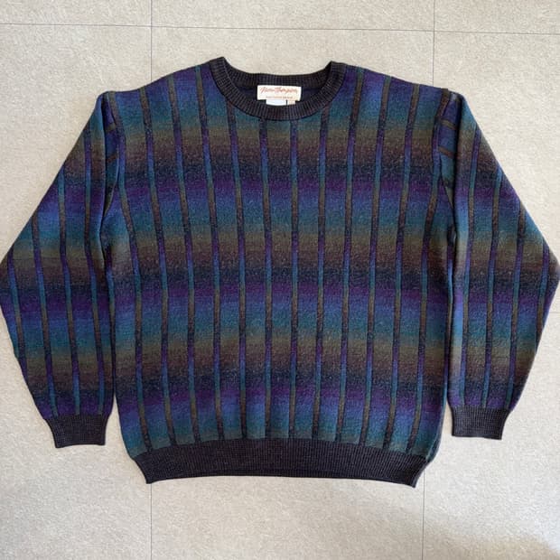 빈티지 울 니트