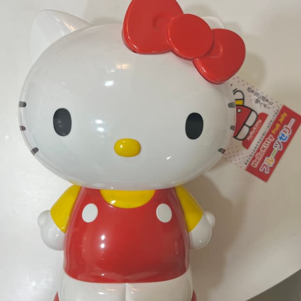 산리오 키티 젤리 저금통