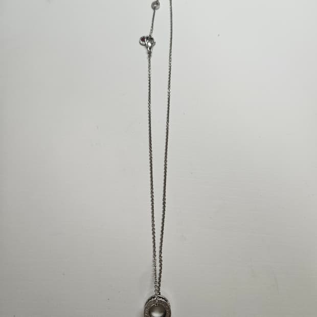 불가리 실버 락스터드 세이브더칠드런 목걸이 정품