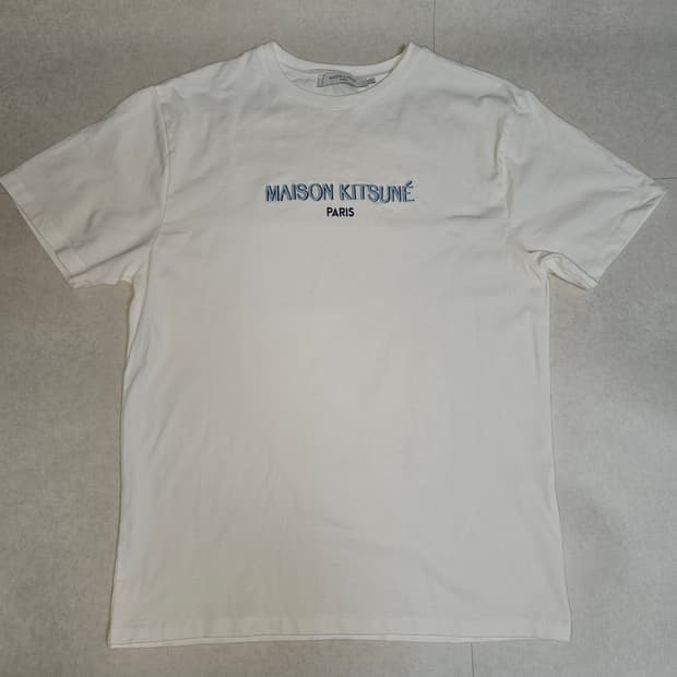 메종 키츠네 파리 릴렉스드 티셔츠 S Unisex