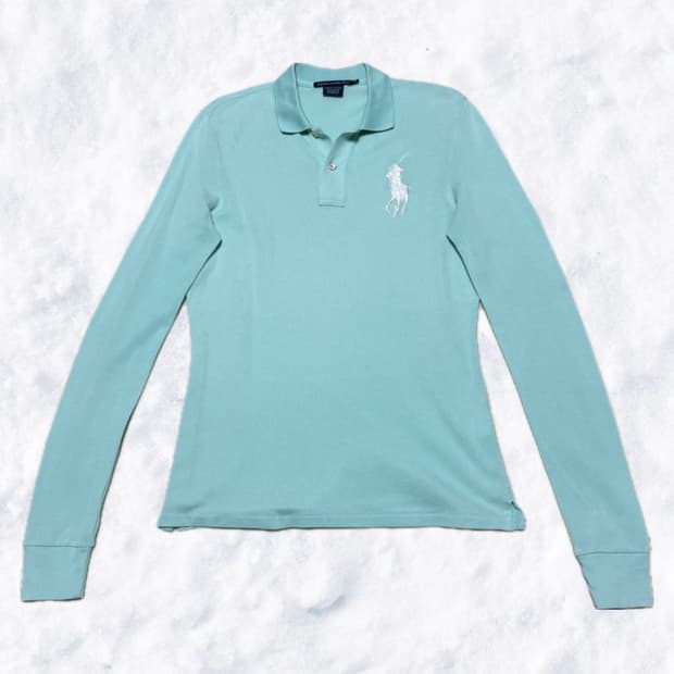 폴로 랄프로렌 빅포니 민트코어 골프 긴팔