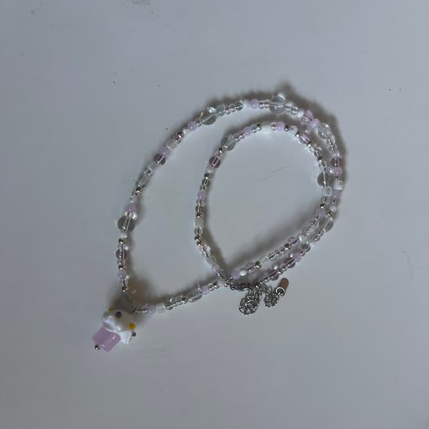 컵케이크 목걸이 