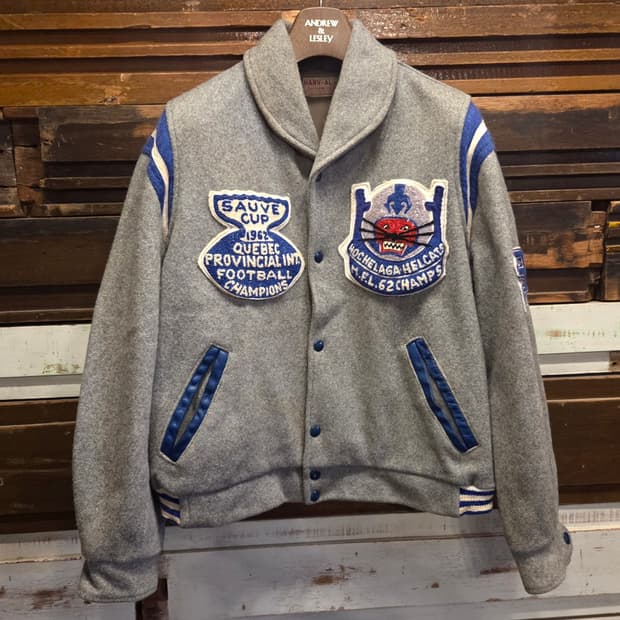 70'S 바시티자켓