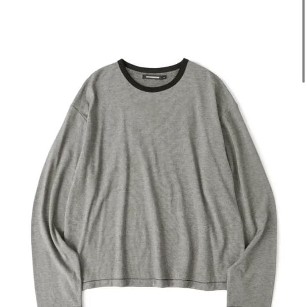 해칭룸 crop tee gray 3