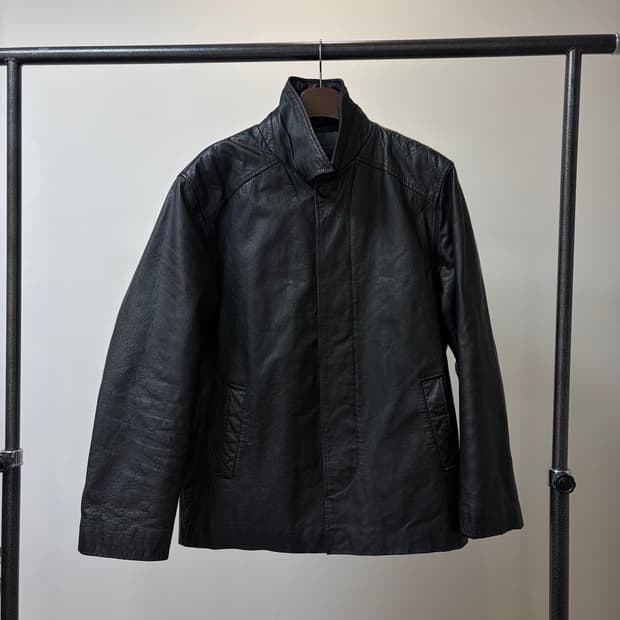 (XXL) ciro citterio uk 빈티지 레더 가죽자켓