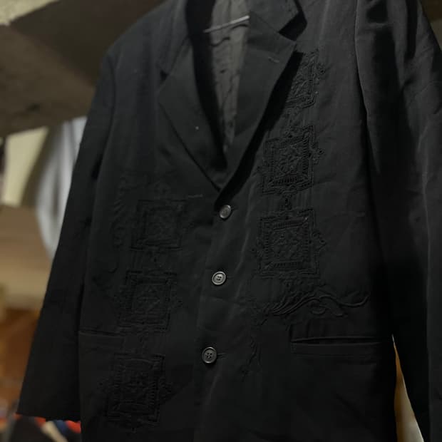 Yoshiyuki Konishi 코니시 요시유키 90s 패턴 블레이저