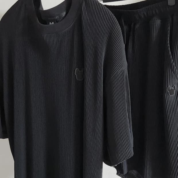 [LifeWork] 플리츠 반팔, 반바지 셋업