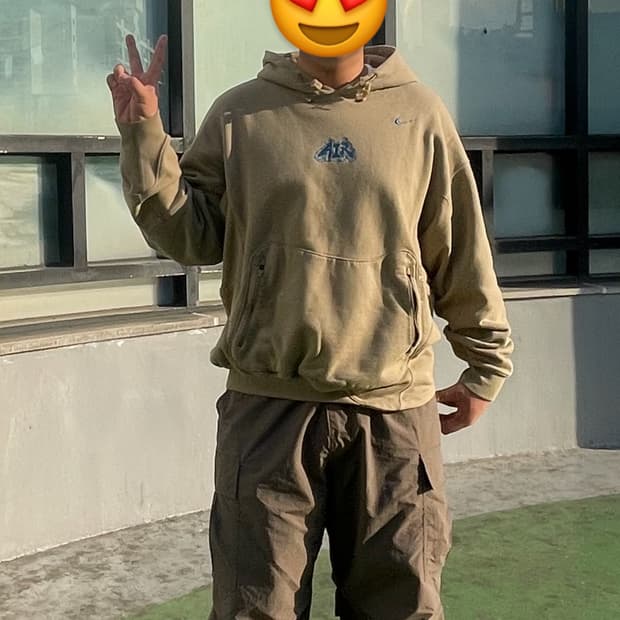 나이키 x 오프화이트 NRG 플리스 후드