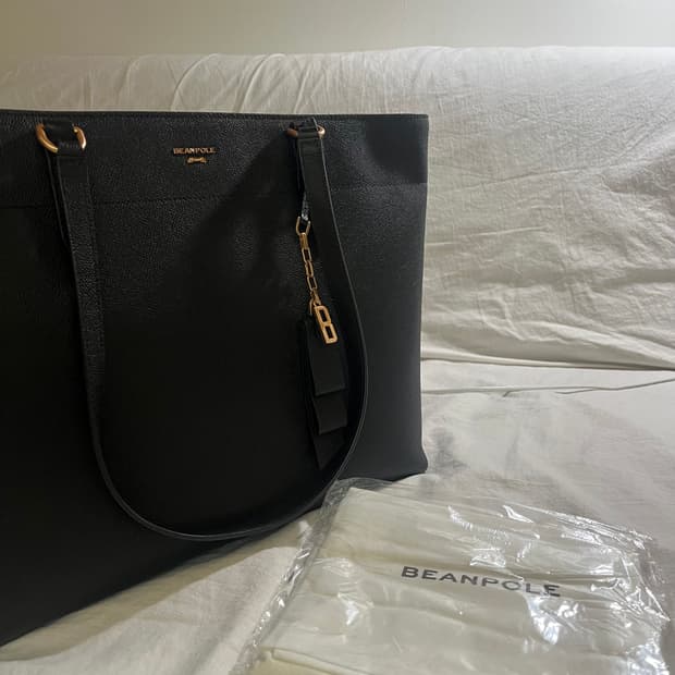 빈폴 쇼퍼백 블랙 (새상품)