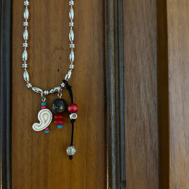 Fuco 빈티지목걸이