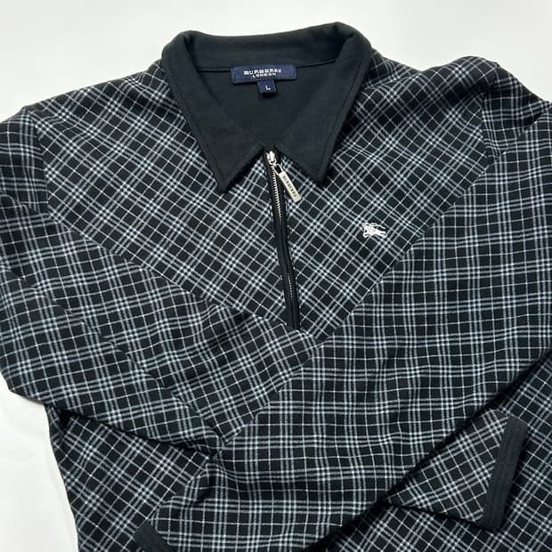 버버리 burnerry 체크 집업