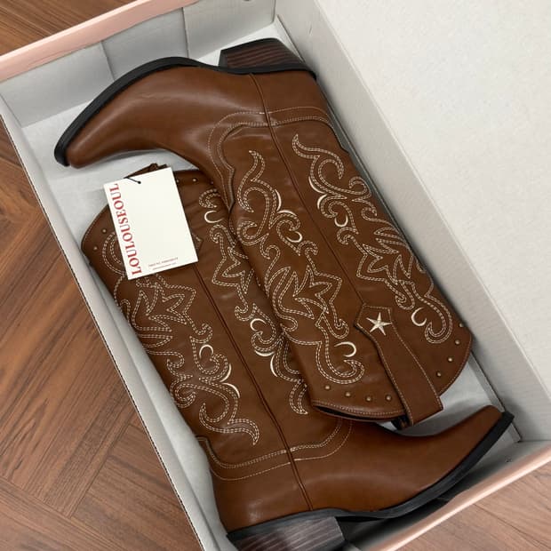 루루서울 웨스턴 부츠 230