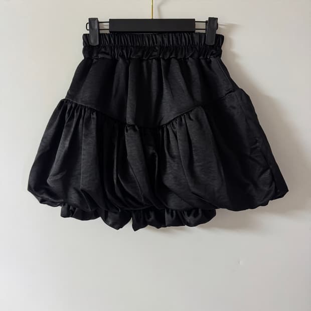 새상품 여자 실키 호박 펌킨스커트