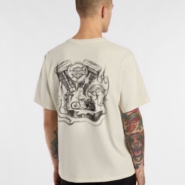 Harley davidson x Dickies 프린트 티셔츠