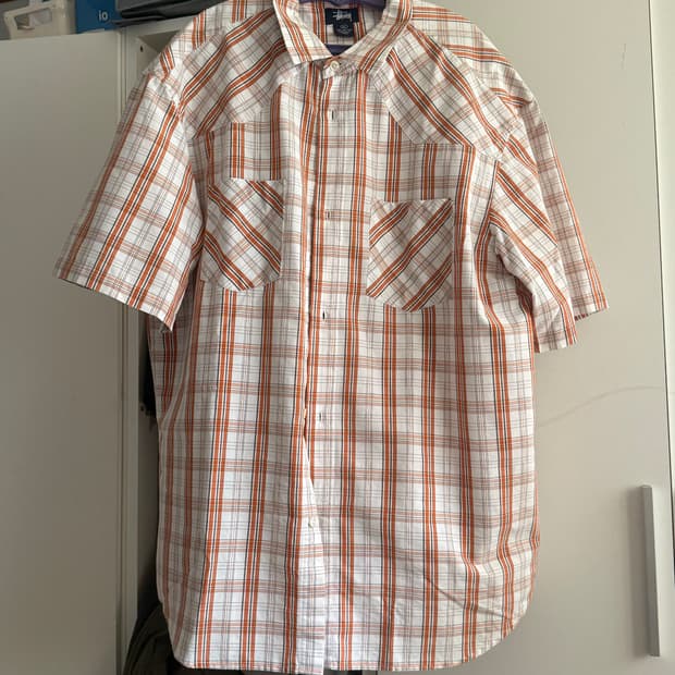 스투시 체크셔츠XL