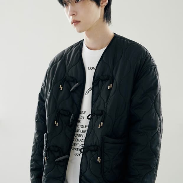 밈더워드로브 [KOIN SEOUL X MIMTHE] 러브레터 퀼팅 자켓