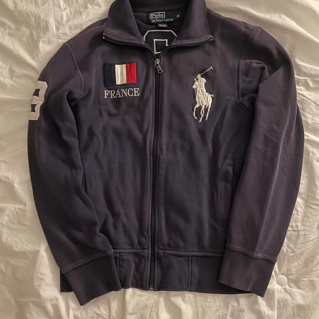 폴로 랄프로렌 빅포니 프랑스 집업 져지