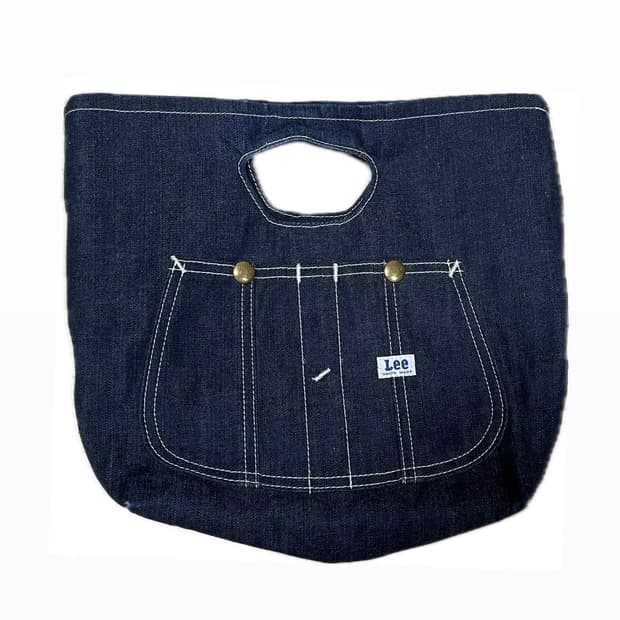 Lee 데님 소재 토트백
