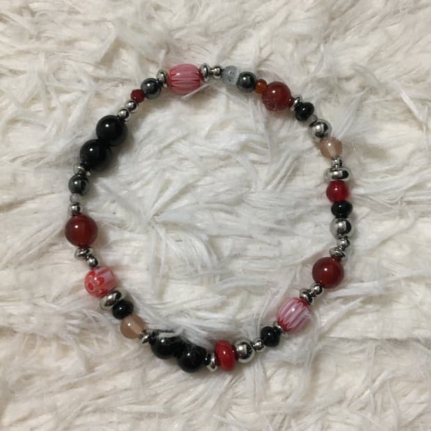 원석 비즈 팔찌