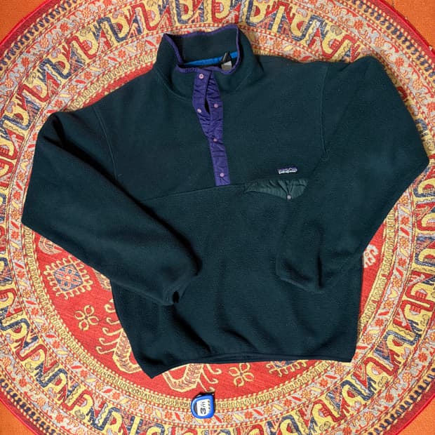 90s 빈티지 파타고니아 신칠라 스냅 풀오버