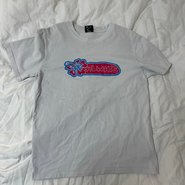 always 올웨이즈 화이트 티셔츠