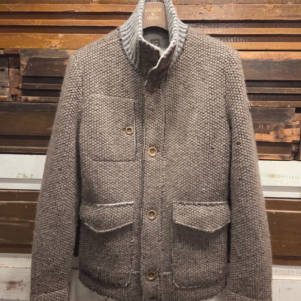 스위스 크리스 니트블루종