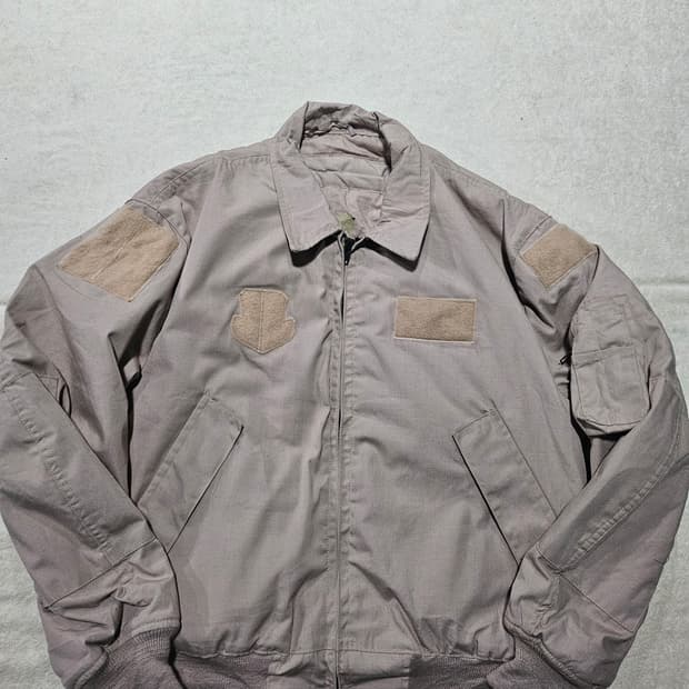 90s 미군오리지날 탄색CVC 탱커병쟈켓 신품 L/R