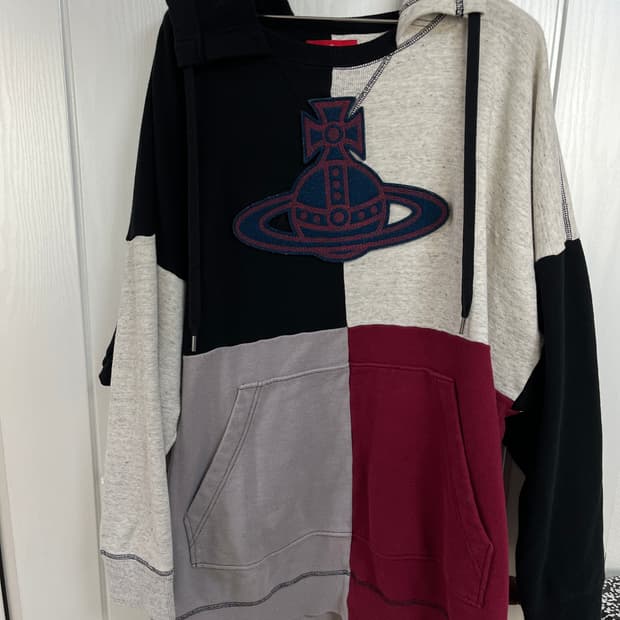 [희귀템] 비비안웨스트 레드라벨 오버사이즈 후드티 110~115