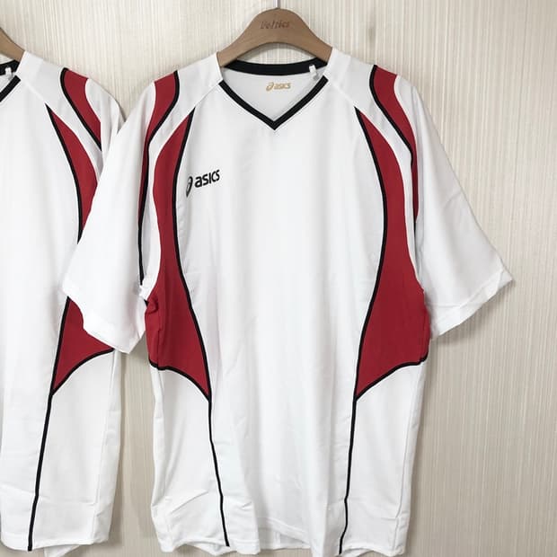 아식스(ASICS)배구 남성용 게임셔츠/져지 XO(2XL)