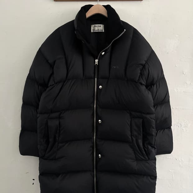 Acne Studios 아크네 스튜디오 로고 헤비 다운 패딩