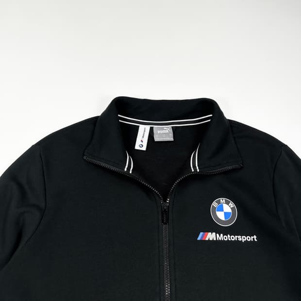 푸마 bmw 레이싱 블랙 트랙탑 져지 (M)